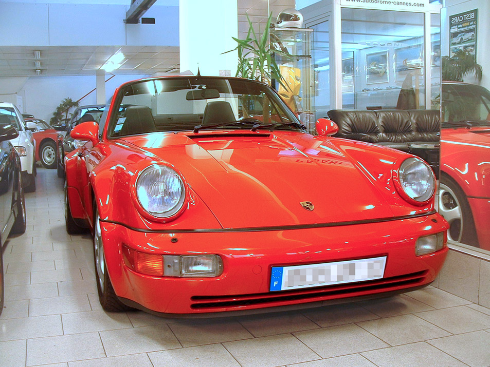 PORSCHE 964 Carrera 2 TurboLook Cabriolet Usine un des 742 exemplaires