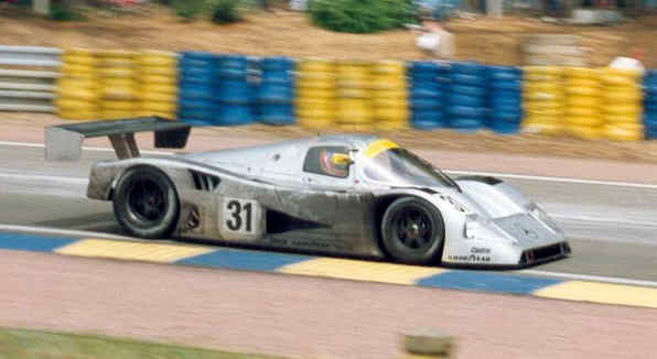 La Sauber Mercedes C11 au 24 heures du Mans 1991 quipage 